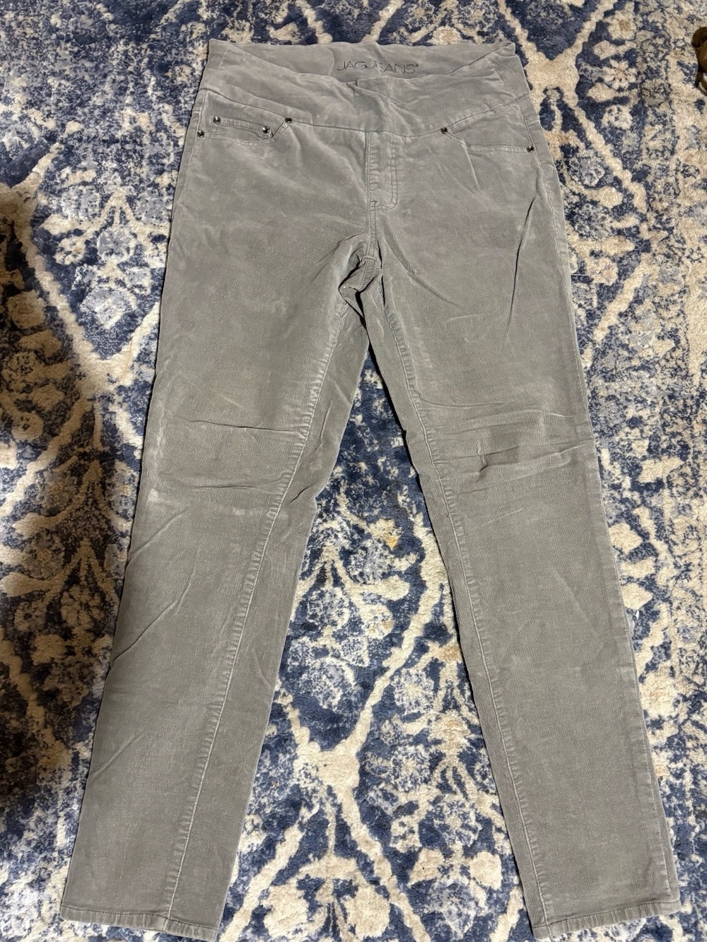 Size 12 High Rise Skinny JagJeans Gray